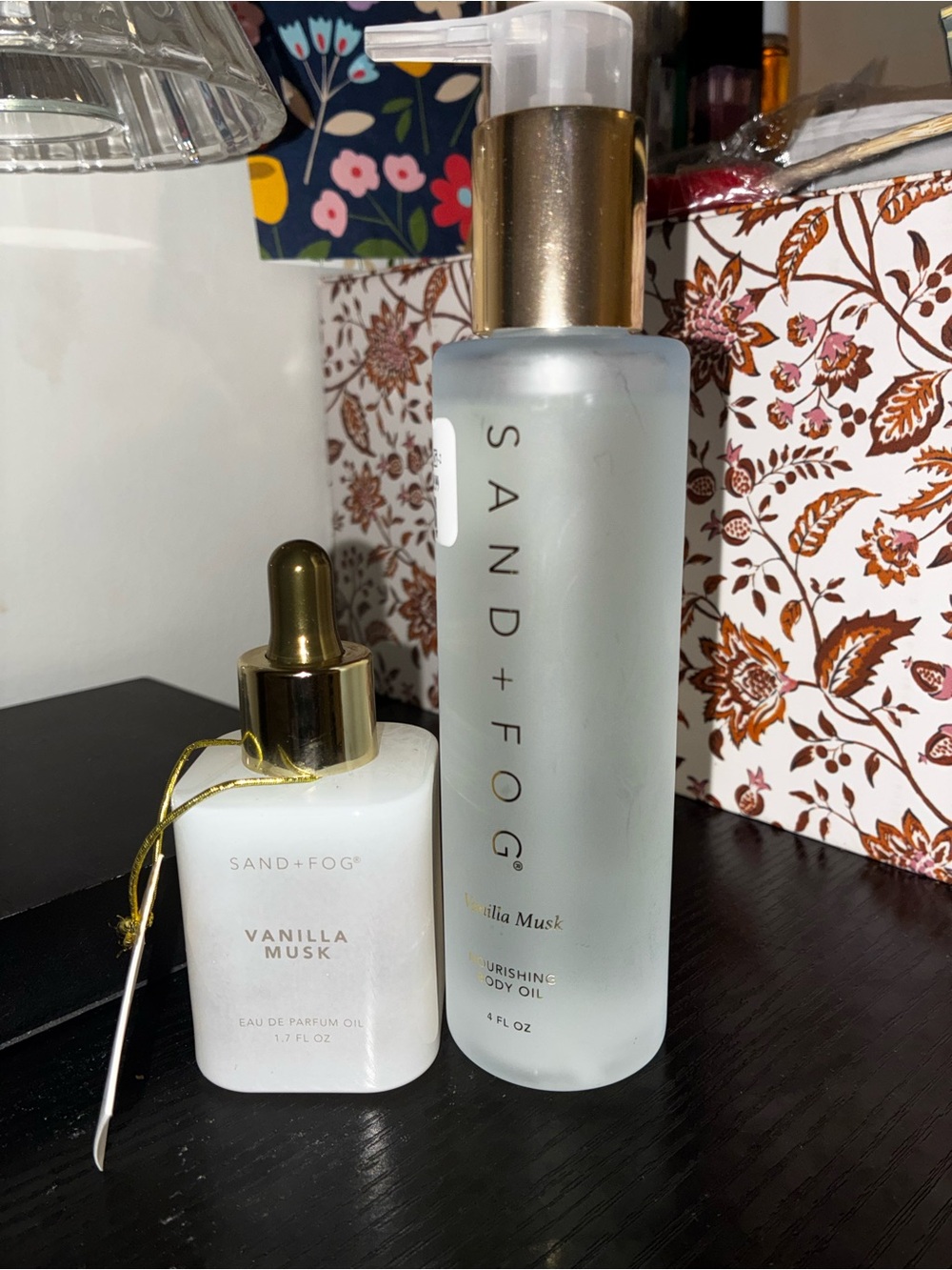SAND+FOG Vanilla Musk set